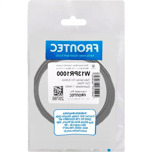Tubo Termocontratil 13Mm / 6,5Mm Preto Pacote Com 1 Metro - W13Pr1000 Tubo Termocontratil 13Mm / 6,5Mm Preto Pacote Com 1 Metro - W13Pr1000