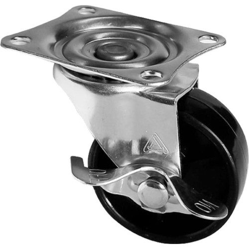 Rodizio Alianca Base Giratoria Com Freio 50Mm - Ro509F Rodizio Alianca Base Giratoria Com Freio 50Mm - Ro509F