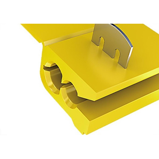 Conector Derivacao Sforplast Uniao Rapida 4 A 6Mm Amarelo