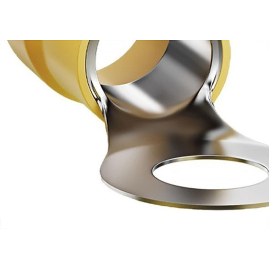 Terminal Anel Olhal Pre-Isolado Sforplast 4,0 A 6,0Mm - M6 - Amarelo