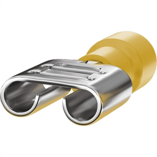 Terminal Femea Pre-Isolado Sforplast 4,0 A 6,0Mm - Amarelo
