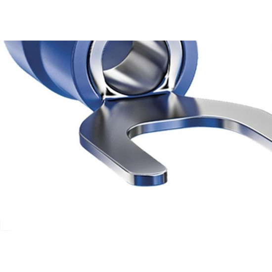 Terminal Forquilha Pre-Isolado Sforplast 1,5 A 2,5Mm - M6 - Azul