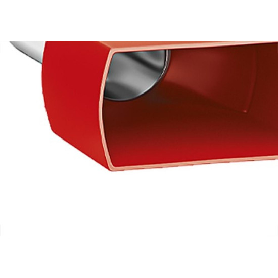 Terminal Tubular Ilhos Isolado Duplo Sforplast 1,0Mm Comprimento 8Mm - Vermelho