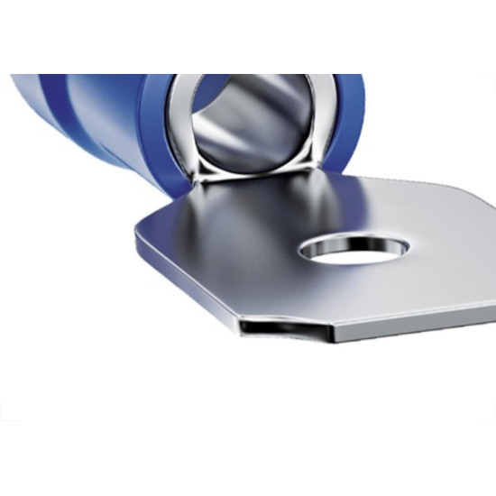 Terminal Macho Pre-Isolado Sforplast 1,5 A 2,5Mm - Azul