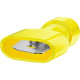 Terminal Macho Totalmente Isolado Nylon Sforplast 4,0 A 6,0Mm - Amarelo