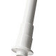 Tubo Ligacao Tigre Abs Branco Ajustavel Sanfonado Com Spud
