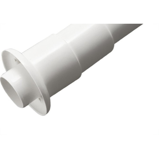 Tubo Ligacao Tigre Abs Branco Ajustavel Sanfonado Com Spud