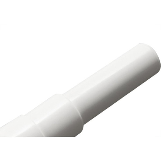 Tubo Ligacao Tigre Abs Branco Ajustavel Sanfonado Com Spud