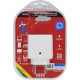 Plug Protetor De Tensao Qualitronix 2 Polos 10A. Branco - Qpp01B