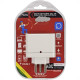 Plug Protetor De Tensao Qualitronix 2 Polos + Terra 20A. Branco Plug Protetor De Tensao Qualitronix 2 Polos + Terra 20A. Branco