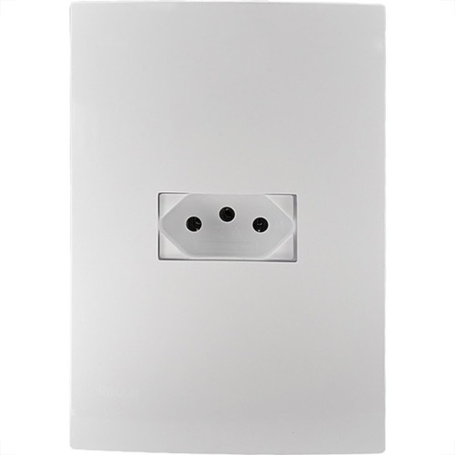 Conjunto Ilumi I9-Inove Branco Com Placa 1 Tomada 20A. - 94141 Conjunto Ilumi I9-Inove Branco Com Placa 1 Tomada 20A. - 94141