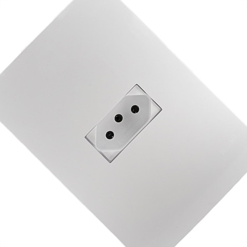 Conjunto Ilumi I9-Inove Branco Com Placa 1 Tomada 20A. - 94141 Conjunto Ilumi I9-Inove Branco Com Placa 1 Tomada 20A. - 94141