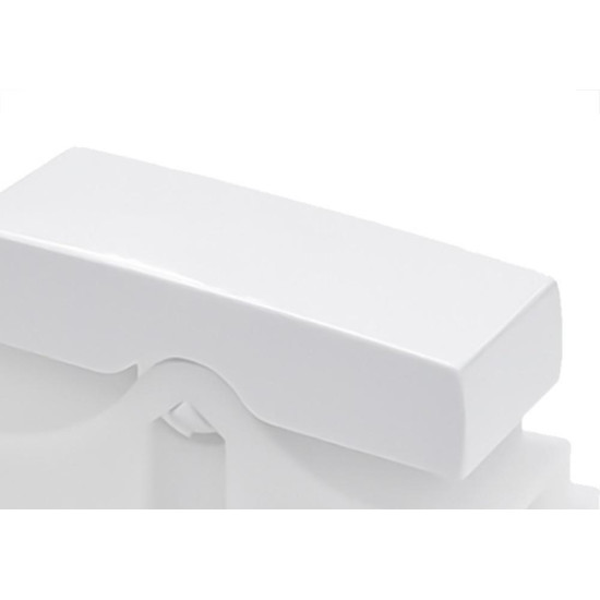 Modulo Ilumi I9-Inove 1 Simples Branco - 9517 Modulo Ilumi I9-Inove 1 Simples Branco - 9517