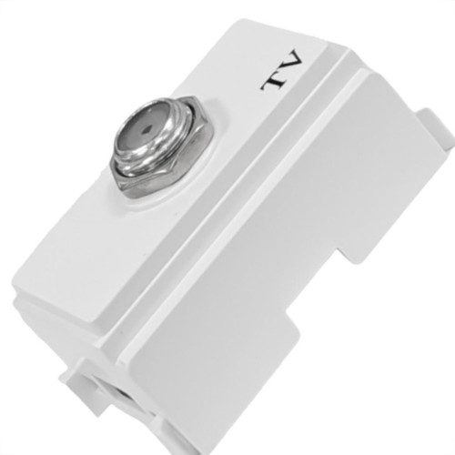 Modulo Ilumi I9-Inove Tomada Conector De Antena Branco - 9563 Modulo Ilumi I9-Inove Tomada Conector De Antena Branco - 9563