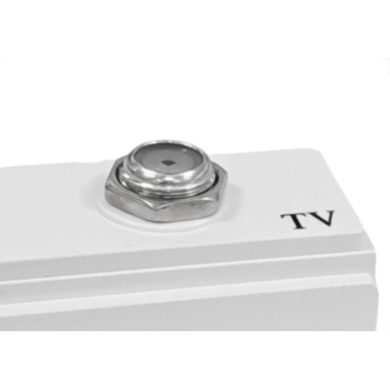 Modulo Ilumi I9-Inove Tomada Conector De Antena Branco - 9563 Modulo Ilumi I9-Inove Tomada Conector De Antena Branco - 9563