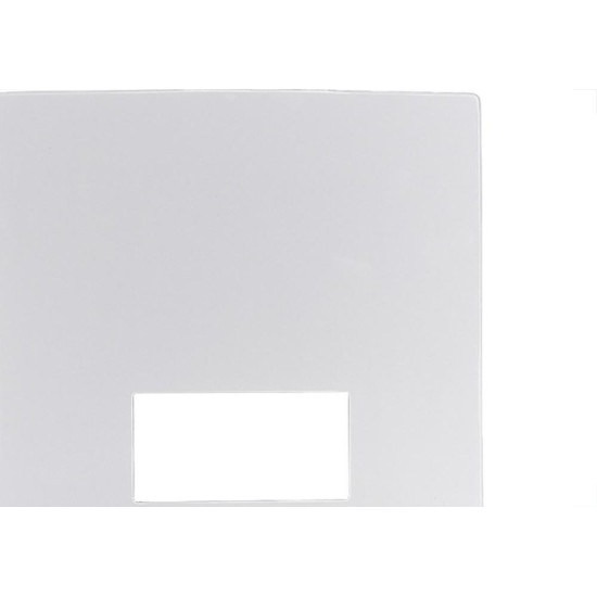 Placa Conjunto Ilumi I9-Inove Branco 4X2 1 Modulo Horizontal Com Suporte - 96070 Placa Conjunto Ilumi I9-Inove Branco 4X2 1 Modulo Horizontal Com Suporte - 96070