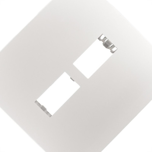 Placa Conjunto Ilumi I9-Inove Branco 4X4 1 Modulo + 1 Modulo Separados Horizontais Branca - 97060 Placa Conjunto Ilumi I9-Inove Branco 4X4 1 Modulo + 1 Modulo Separados Horizontais Branca - 97060