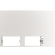 Placa Conjunto Ilumi I9-Inove Branco 4X4 1 Modulo + 1 Modulo Separados Horizontais Branca - 97060 Placa Conjunto Ilumi I9-Inove Branco 4X4 1 Modulo + 1 Modulo Separados Horizontais Branca - 97060