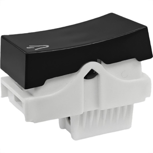 Modulo Ilumi Slim 1 Tecla Campainha Preto 81134 Modulo Ilumi Slim 1 Tecla Campainha Preto 81134