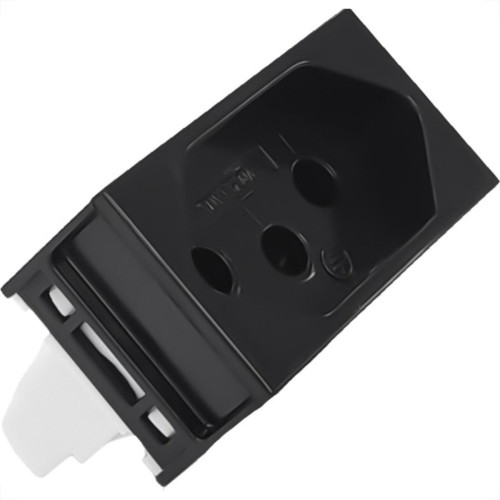 Modulo Ilumi Slim 1 Tomada 20A. Preto 811414 Modulo Ilumi Slim 1 Tomada 20A. Preto 811414
