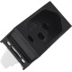 Modulo Ilumi Slim 1 Tomada 20A. Preto 811414 Modulo Ilumi Slim 1 Tomada 20A. Preto 811414