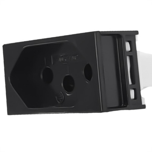 Modulo Ilumi Slim 1 Tomada 20A. Preto 811414 Modulo Ilumi Slim 1 Tomada 20A. Preto 811414