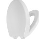 Assento Sanitario Astra Soft Close Oval Branco Tov2