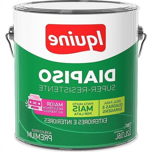 Tinta Acrilica Piso Premium Iquine Diapiso 3,6L Vermelho