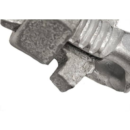 Conector Metalico Fek Splitbolt 25Mm - Kit C/10 Pecas