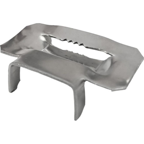 Fecho Para Fita De Aco Inox Fera Dentado 3/4'' X 1'' Pacote Com 100 Pecas Fecho Para Fita De Aco Inox Fera Dentado 3/4'' X 1'' Pacote Com 100 Pecas
