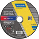 Disco Aco Inox Norton Standart - 4.1/2''X1,0''X7/8'' - Fino Disco Aco Inox Norton Standart - 4.1/2''X1,0''X7/8'' - Fino