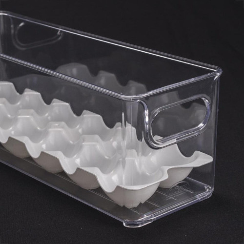 Organizador Porta Ovos Plasutil 10Cm X 30Cm - 13255 Organizador Porta Ovos Plasutil 10Cm X 30Cm - 13255