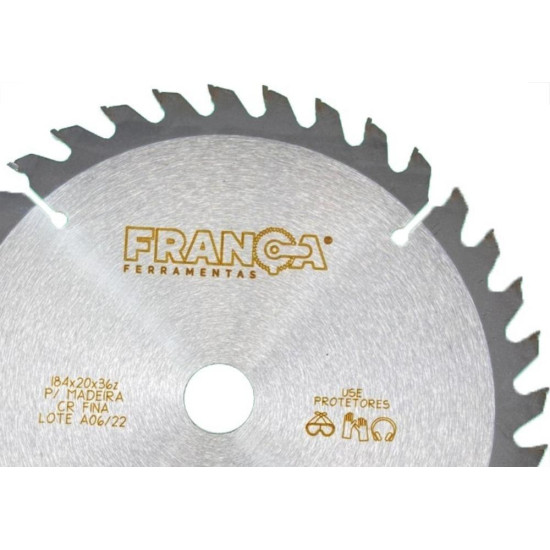 Serra Circular Widea Franca 184Mm X 24 Dentes X 20Mm Pro - 0252 Serra Circular Widea Franca 184Mm X 24 Dentes X 20Mm Pro - 0252