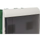 Centrinho Schneider Pvc Embutir Fume Para 12 Disjuntores Din Sem Barramento