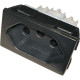 Kit C/4 - Tomada De Painel Garra Plastica Com Borne Steck... Kit C/4 - Tomada De Painel Garra Plastica Com Borne Steck...