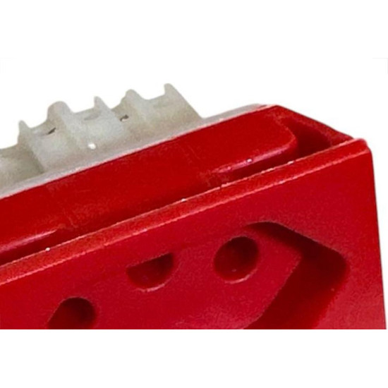 Kit C/4 - Tomada De Painel Garra Plastica Com Borne Steck...