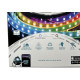 Fita De Led Gaya 5050 - Ip20 Rgb Colorido Smart 5W. 350 Lumens Por Metro 12V. 5M Com Driver E Controle Celular - 9811 Fita De Led Gaya 5050 - Ip20 Rgb Colorido Smart 5W. 350 Lumens Por Metro 12V. 5M Com Driver E Controle Celular - 9811