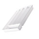 Organizador De Talheres Plastico Plasutil 5 Divisórias Branco - 9728 Organizador De Talheres Plastico Plasutil 5 Divisórias Branco - 9728