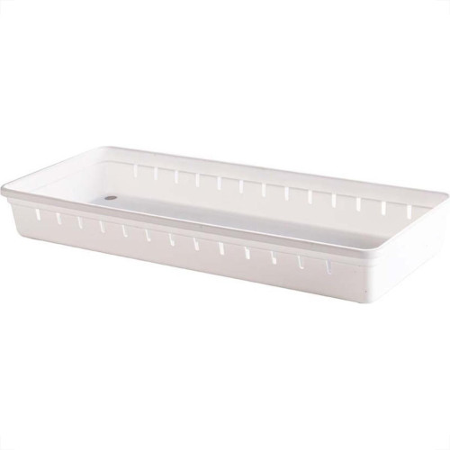 Organizador De Gavetas Plasutil 37,5Cm X 15,4Cm X 5Cm Branco - 9735 Organizador De Gavetas Plasutil 37,5Cm X 15,4Cm X 5Cm Branco - 9735