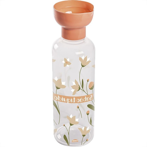 Porta Sabao Liquido Plasutil Com Dosador Plastico 970Ml - 9467 Porta Sabao Liquido Plasutil Com Dosador Plastico 970Ml - 9467