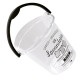 Balde Plasutil Plastico Decorado Transparente 8L - 4400 Balde Plasutil Plastico Decorado Transparente 8L - 4400