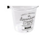 Balde Plasutil Plastico Decorado Transparente 8L - 4400 Balde Plasutil Plastico Decorado Transparente 8L - 4400