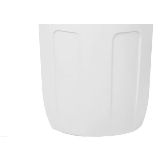 Lixeira Plastica Com Tampa Plasutil 58L Branca - 15071 Lixeira Plastica Com Tampa Plasutil 58L Branca - 15071