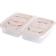 Pote Plastico Plasutil Porta Frios Com 2 Divisorias Decorado - 8696 Pote Plastico Plasutil Porta Frios Com 2 Divisorias Decorado - 8696