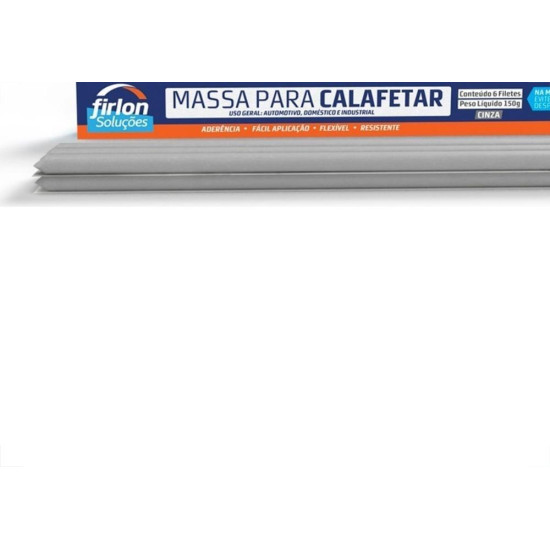 Massa Calafetar Firlon Caixa 150G Cinza Massa Calafetar Firlon Caixa 150G Cinza