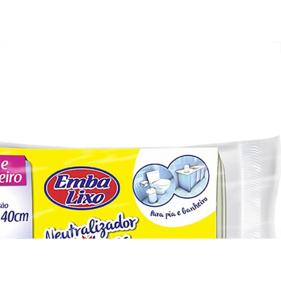 Saco De Lixo Embalixo Neutralizador De Odores Pia E Banheiro 8L Pacote Com 100 Pecas Saco De Lixo Embalixo Neutralizador De Odores Pia E Banheiro 8L Pacote Com 100 Pecas