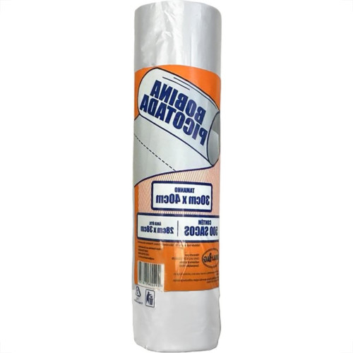 Bobina Plastica Picotada Embalibag 30 X 40Cm Transparente Pacote Com 500 Sacos Bobina Plastica Picotada Embalibag 30 X 40Cm Transparente Pacote Com 500 Sacos