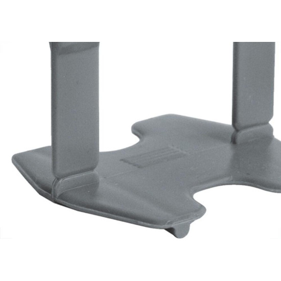 Espacador De Piso Cortag Nivelador Eco Prata 3,0Mm Caixa Com 500 Pecas