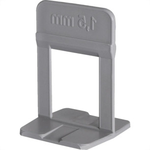 Espacador De Piso Cortag Nivelador Supra 1,5Mm - 25-35Mm Para Pedras Especas Pacote Com 50 Pecas - 62857