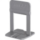 Espacador De Piso Cortag Nivelador Supra 1,5Mm - 25-35Mm Para Pedras Especas Pacote Com 50 Pecas - 62857